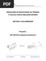 Informe de Resitividad de Terreno Requinoa 2 Sep 1 200 Kva