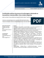 Contribuições Práticas Do Processo de Enfermagem Relacionado Ao Traumatismo Cranioencefálico: Uma Revisão Integrativa