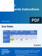 Assessment Instructions