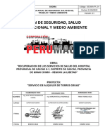 Plan de SSOMA CORPORACION PERUMAQ