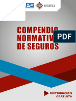 Compendio Normativo de Seguros