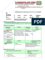 Sesion - ENFERMEDADES OCASIONADAS POR FALTA DE HIGIENE