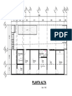 Plano de Planta-Planta Alta