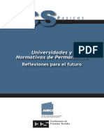 Universidades y Normativas de Permanencia Ebook