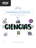 Cuadernillo Ciencias 4to A-O 2024