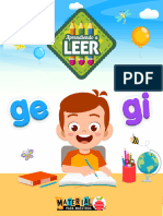 Aprendiendo A Leer 18 Ge Gi