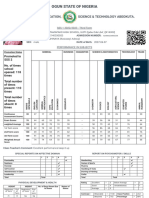 OGSERA - Student Reportsheet