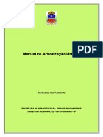 Manual de Arborização Urbana