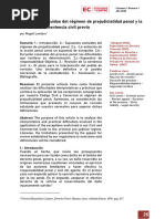 Supuestos Excluidos Del Régimen de Prejudicialidad Penal y La Revisión de La Sentencia Civil Previa Por MAGALÍ LENDARO-1