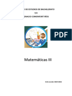 Guía de Matemáticas Iii