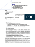 Requisitos Certificado Fin de Construcción GNL