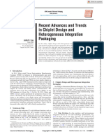 Lau - 2023 - Recent Advances and Trends in Chiplet Design and Heterogeneous Integration