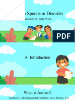 Autism Spectrum Disorder Presentation