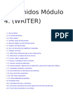 Contenidos Modulo 4 Writer