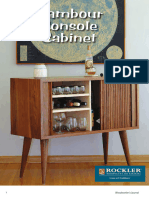 Tambour Cabinet Plan