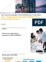 openSAP S4cpe1 Unit 03 PREP Presentation