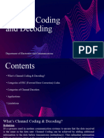 Channel Coding & Decoding