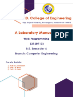 Web Programming Gtu Filinalpractical Practical File