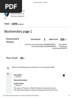 Biochemistry Page 1 - A