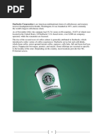 Starbucks Marketing Strategy Project