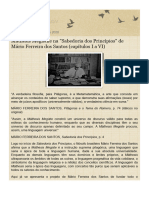 Νεκρομαντεῖον- Máthesis Megisthe na "Sabedoria dos Princípios" de Mário Ferreira dos Santos (capítulos I a VI)