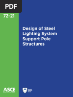 Design of Steel Lighting System Support Pole Structures