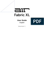 AIR Fabric XL - User Guide - v1.1