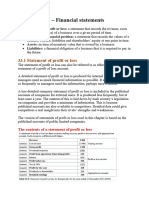 33 - Financial Statements: 33.1 Statement of Profit or Loss