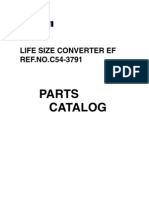 EF Life Size Converter Parts Catalog