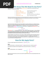 Integration by Parts