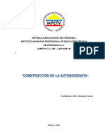 Curso Autobiografía PDF