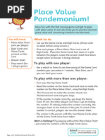 Place Value Pandemonium