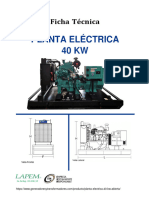 40 KW PEDCA40 - ABIERTA - GENERADORES Y TRANSFORMADORES