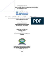 Internship Report On Digital Payment