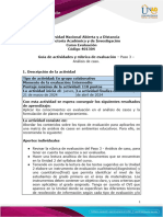 Guía de Actividades y Rúbrica de Evaluación - Unidad 2 - Paso 3 - Análisis de Caso