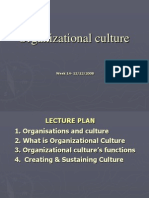 12-OB Chapter 9 Organizational Culture