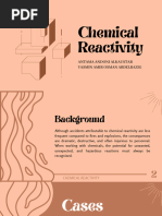 Chemical Reactivity