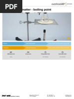 Properties of Matter - Boiling Point: Physics Thermodynamics