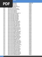 N73 All Product Codes