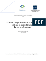 Prise en Charge de La Femme Enceinte, Le Rôle de La Kinésithérapie. Revue Systématique