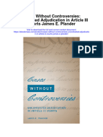 Cases Without Controversies Uncontested Adjudication in Article Iii Courts James E Pfander Full Chapter