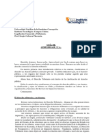 Guia de Aprendizaje #4. El Derecho Tributario y El SII.