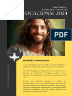 Carta Vocacional Ano 2024