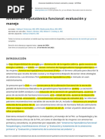 Amenorrea Hipotalámica Funcional - Evaluación y Manejo - UpToDate