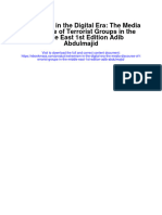 Extremism in The Digital Era The Media Discourse of Terrorist Groups in The Middle East 1St Edition Adib Abdulmajid Full Chapter