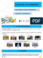 UNIDAD 1. La Empresa y La Contabilidad: Técnica Contable