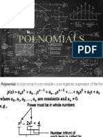 POLYNOMIALS Class 9