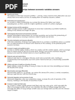 AO2 Worksheet 2 Relationships Between Economic Variables Answers