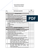 Format Penilaian Praktikum Pemasangan Oksigen 