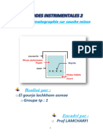 La Chromatographie